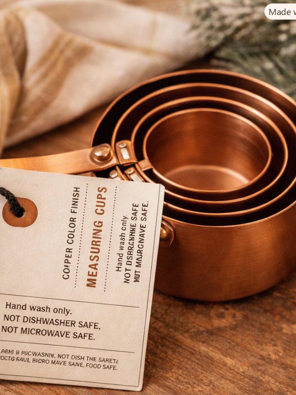Hearth & Hand with Magnolia — Copper Finish Measuring Cups
